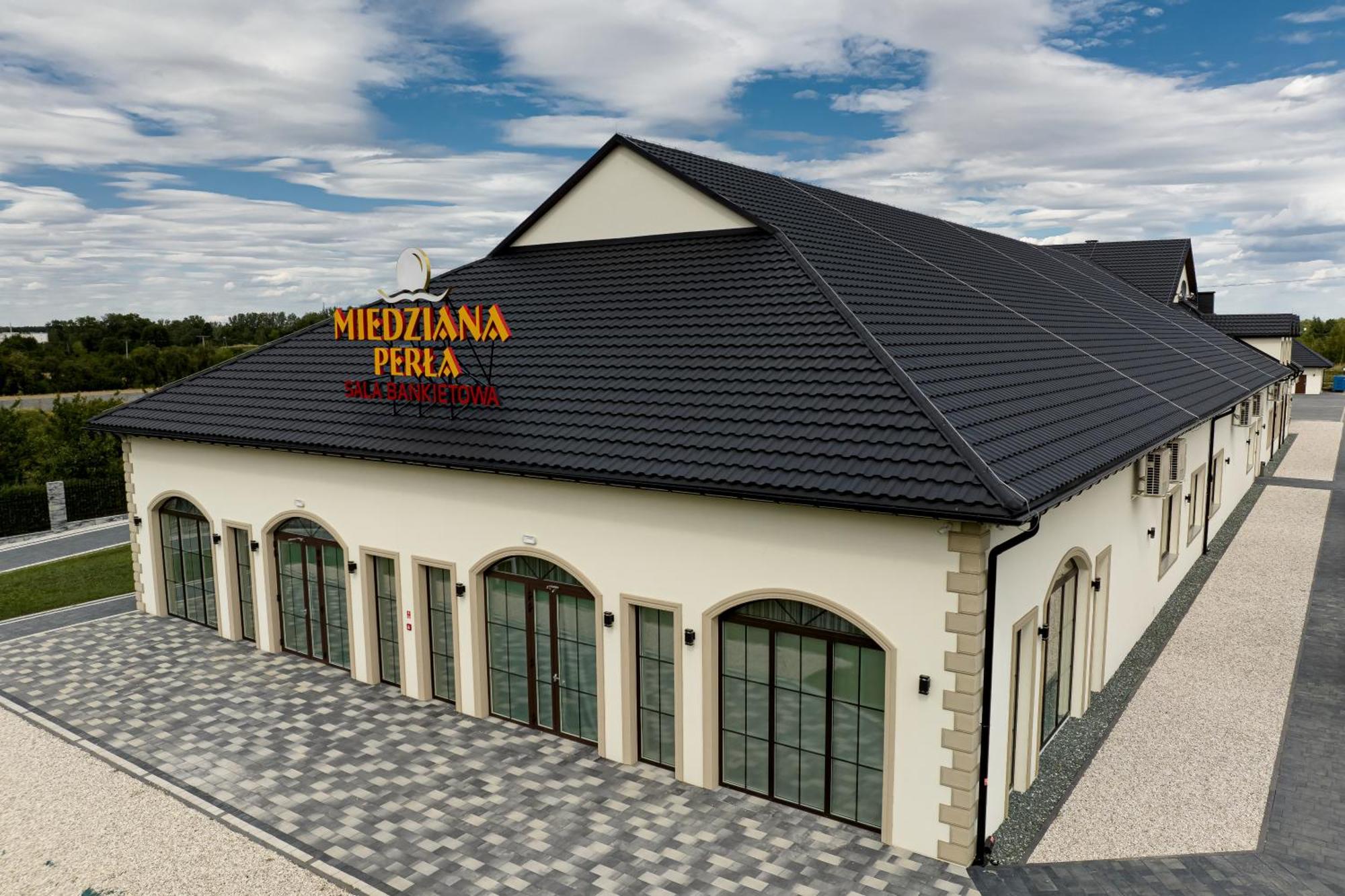 Pensjonat Miedziana Perla Lubin Lubiń Exterior foto